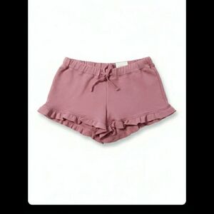 ​Flirtitude Active Pink Ruffle Shortie Lounge Shorts NWT Women's Small Sleepwear
